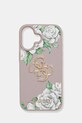 Guess etui na telefon iPhone 16 na telefon fioletowy GUHCP16SPGROP4MU