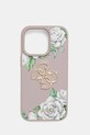 Guess etui na telefon iPhone 16 Pro na telefon fioletowy GUHCP16LPGROP4MU