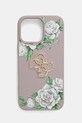 Guess husă pentru telefon iPhone 16 Pro Max pentru telefon violet GUHCP16XPGROP4MU