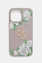 Obal na telefon Guess iPhone 16 Pro Max na mobil fialová GUHCP16XPGROP4MU