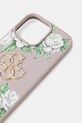 Guess husă pentru telefon iPhone 16 Pro Max GUHCP16XPGROP4MU violet AA00