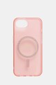 Чехол на телефон Guess iPhone 16e для телефона розовый GUHMPSE4HFGEREP