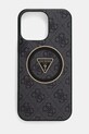 Guess etui na telefon iPhone 16 Pro Max na telefon czarny GUHMP16XHG4PRTGK