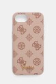 Guess etui na telefon iPhone 16e na telefon różowy GUHMPSE4PGPYSW
