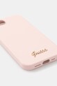 Чехол на телефон Guess iPhone 16e GUHMPSE4SMBSLP розовый AA00