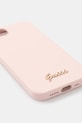 Θήκη κινητού Guess iPhone 16e GUHMPSE4SMBSLP ροζ AA00