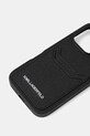 Karl Lagerfeld etui na telefon iPhone 16 Pro KLHCP16LPKHPORPK czarny AA00