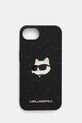 Чехол на телефон Karl Lagerfeld iPhone 16e для телефона чёрный KLHCPSE4PGKLCHPK