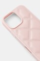 Чохол на телефон Karl Lagerfeld iPhone 16 Pro Max KLHCP16XPSQSKLSMSP рожевий AA00