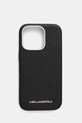 Чехол на телефон Karl Lagerfeld iPhone 16 Pro для телефона чёрный KLHMP16LPSAFWMCK