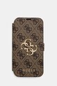 Чехол на телефон Guess iPhone 15 Pro 6.1" для телефона коричневый GUBKP15L4GMGBR