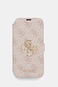 Чохол на телефон Guess iPhone 15 Pro 6.1" для телефону рожевий GUBKP15L4GMGPI