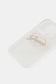 Guess etui na telefon iPhone 16 Pro 6.3" GUHCP16LHCHGSPT transparentny AA00
