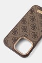 Guess etui na telefon iPhone 16 GUHMP16XU4GPRW brązowy AA00
