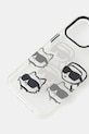 Karl Lagerfeld etui na telefon iPhone 16 Pro KLHCP16LHMCHKCT transparentny AA00