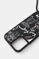 Karl Lagerfeld etui na telefon iPhone 16 KLHCP16SPGGRMPCK czarny AA00