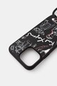 Karl Lagerfeld etui na telefon iPhone 16 Pro Max KLHCP16XPGGRMPCK czarny AA00