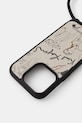 Obal na telefon Karl Lagerfeld iPhone 16 Pro KLHCP16LPGGRMPCG šedá AA00