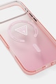 Guess etui na telefon iPhone 17 Pro Max GUHMP17XHGTMLCGP różowy AA00
