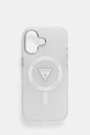 Guess etui na telefon iPhone 17 na telefon transparentny GUHMP17SHGTMLCGT