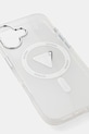 Guess etui na telefon iPhone 17 GUHMP17SHGTMLCGT transparentny AA00