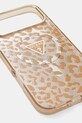 Guess etui na telefon iPhone 17 Pro Max GUHMP17XHLEGTGLW brązowy AA00