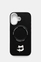 Karl Lagerfeld etui na telefon iPhone 17 aplikacja czarny KLHMP17SPSMLRCHK