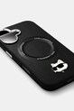 Karl Lagerfeld etui na telefon iPhone 17 KLHMP17SPSMLRCHK czarny AA00