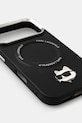 Karl Lagerfeld etui na telefon iPhone 17 Pro KLHMP17LPSMLRCHK czarny AA00