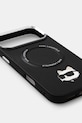 Karl Lagerfeld etui na telefon iPhone 17 Pro Max KLHMP17XPSMLRCHK czarny AA00