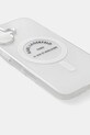Karl Lagerfeld etui na telefon iPhone 17 KLHMP17SHKRSGPT transparentny AA00