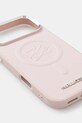Karl Lagerfeld etui na telefon iPhone 17 Pro Max KLHMP17XPGFKLRDP różowy AA00