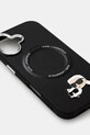 Karl Lagerfeld etui na telefon iPhone 17 KLHMP17SPSMLRKCK czarny AA00