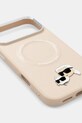 Karl Lagerfeld husă pentru telefon iPhone 17 Pro Max KLHMP17XPSMLRKCE bej AA00
