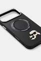 Karl Lagerfeld etui na telefon iPhone 17 Pro Max KLHMP17XPSMLRKCK czarny AA00