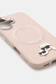 Karl Lagerfeld husă pentru telefon iPhone 17 KLHMP17SPSMLRKCP roz AA00