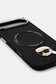 Karl Lagerfeld etui na telefon iPhone 17 Air KLHMP17MPSMLRKLK czarny AA00