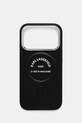 Karl Lagerfeld etui na telefon iPhone 17 Pro na telefon czarny KLHMP17LPSKRSGEK