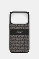 Dkny etui na telefon iPhone 17 Pro na telefon czarny DKHCP17LPRTHSLK