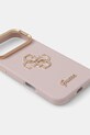Guess etui na telefon iPhone 17 Pro Max GUHCP17XPCS4GSP różowy AA00