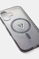 Guess etui na telefon iPhone 17 GUHMP17SHGTMLCGK czarny AA00