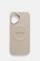 Guess etui na telefon iPhone 17 na telefon beżowy GUHMP17SPSAMSECE