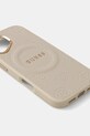Guess etui na telefon iPhone 17 GUHMP17SPSAMSECE beżowy AA00