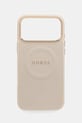 Guess etui na telefon iPhone 17 Pro Max na telefon beżowy GUHMP17XPSAMSECE