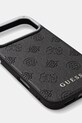 Guess etui na telefon iPhone 17 Pro Max GUHMP17XPSPOSSSK czarny AA00