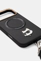 Karl Lagerfeld etui na telefon iPhone 17 Pro Max KLHMP17XPCRLRCHK czarny AA00