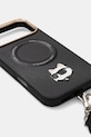 Karl Lagerfeld etui na telefon iPhone 17 Pro Max KLHMP17XPCRLRCHK czarny AA00