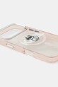 Karl Lagerfeld etui na telefon iPhone 17 Pro KLHMP17LHGCHGKBP różowy AA00