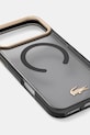 Lacoste etui na telefon iPhone 17 Pro Max LCHMP17XUFWAK czarny AA00