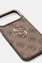 Guess etui na telefon iPhone 17 Pro Max GUHCP17X4GMGCBR brązowy AA00